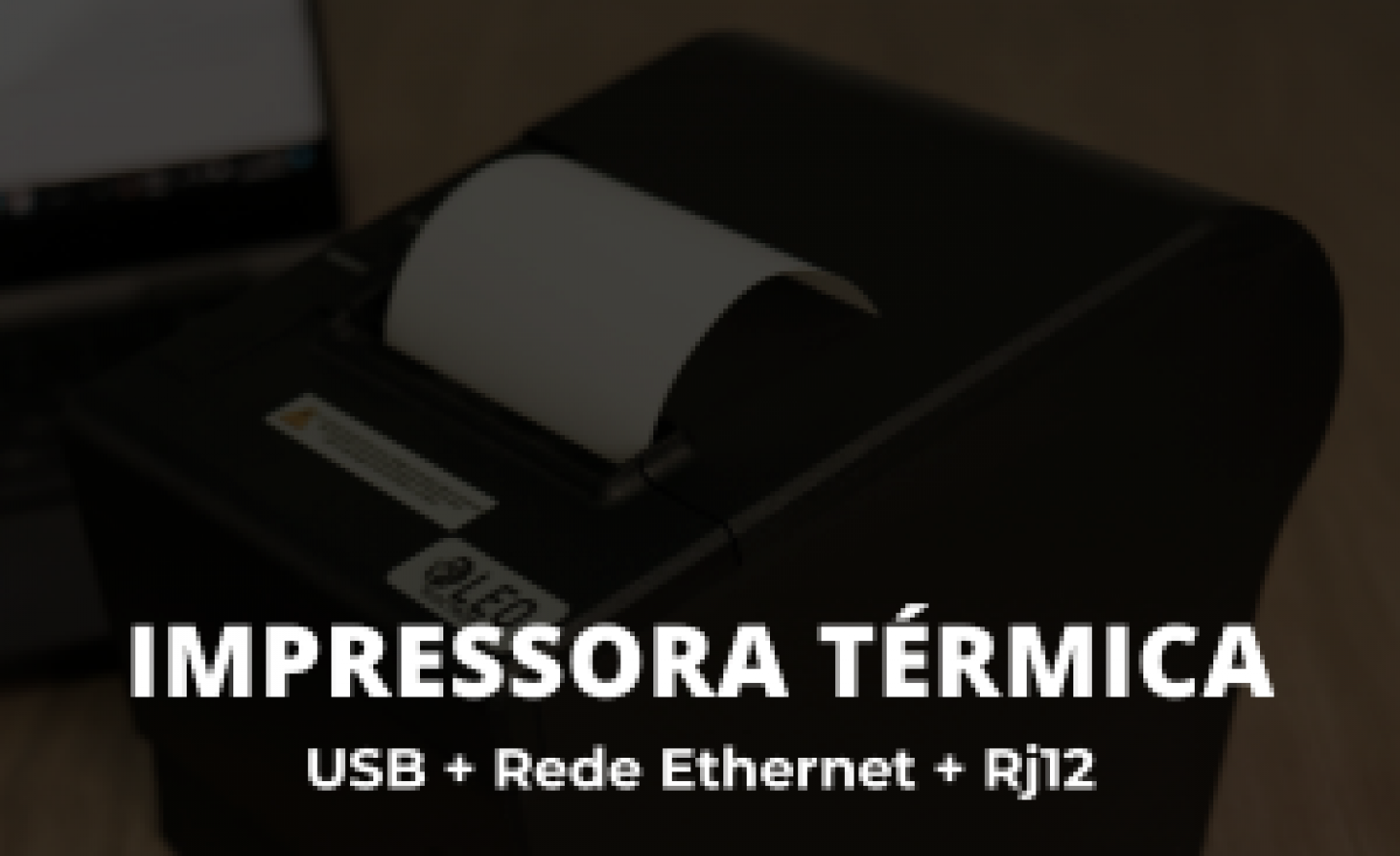 Impressora Térmica Cupom Nfce Usb + Rede Ethernet + Rj12