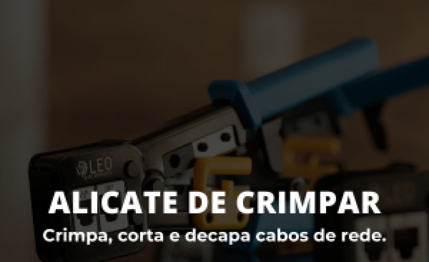 Alicate Crimpar Azul