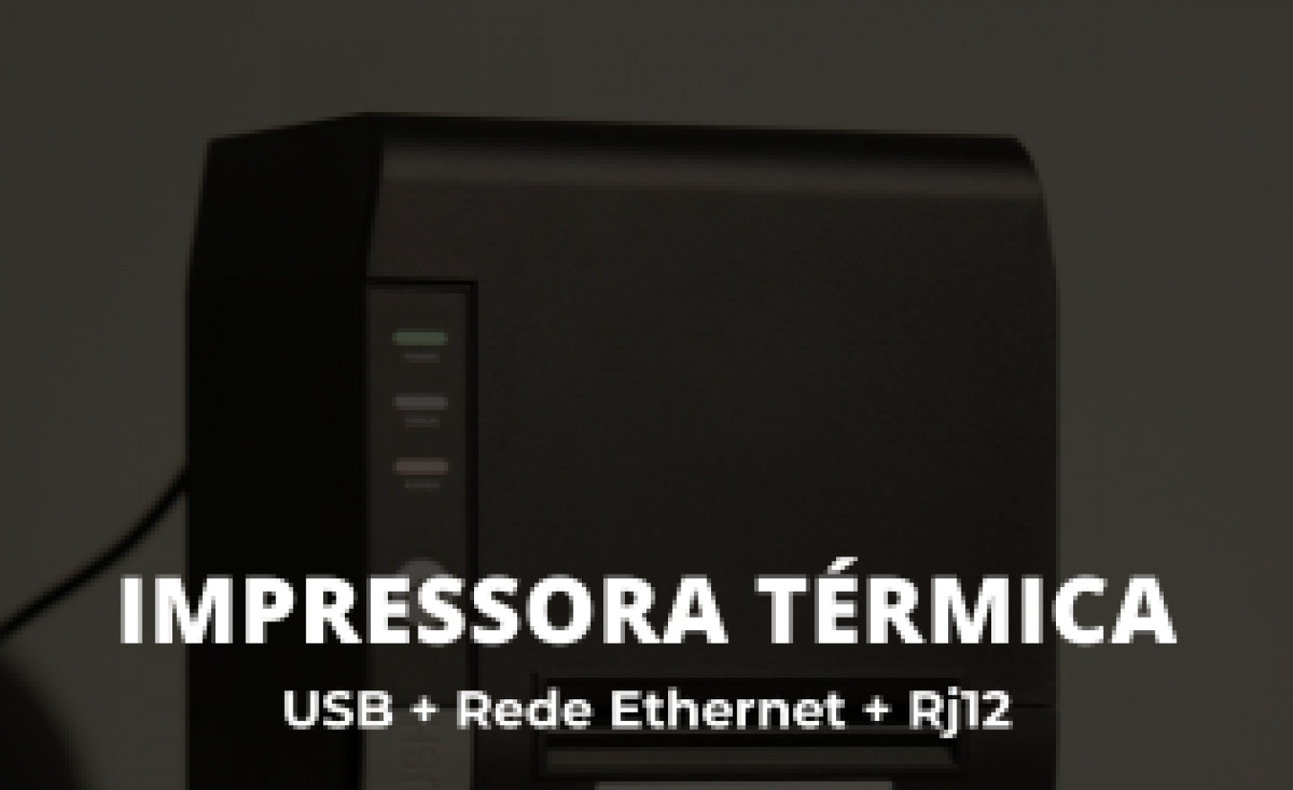 IImpressora Térmica Cupom Nfce Usb + Rede Ethernet + Rj12